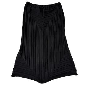 90s Noir Textured Maxi Skirt (M)