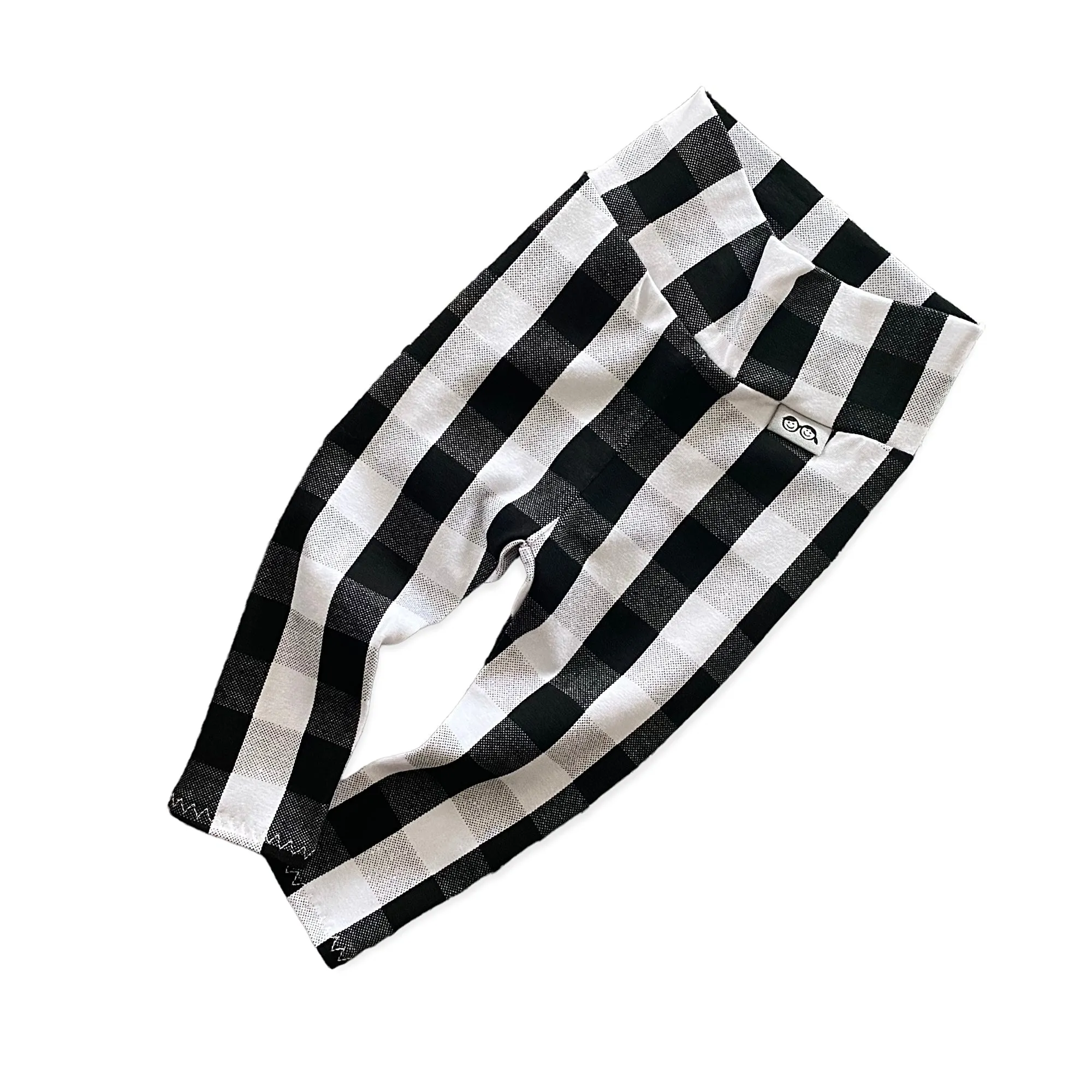 Black and White Plaid Dudis Lounge Set