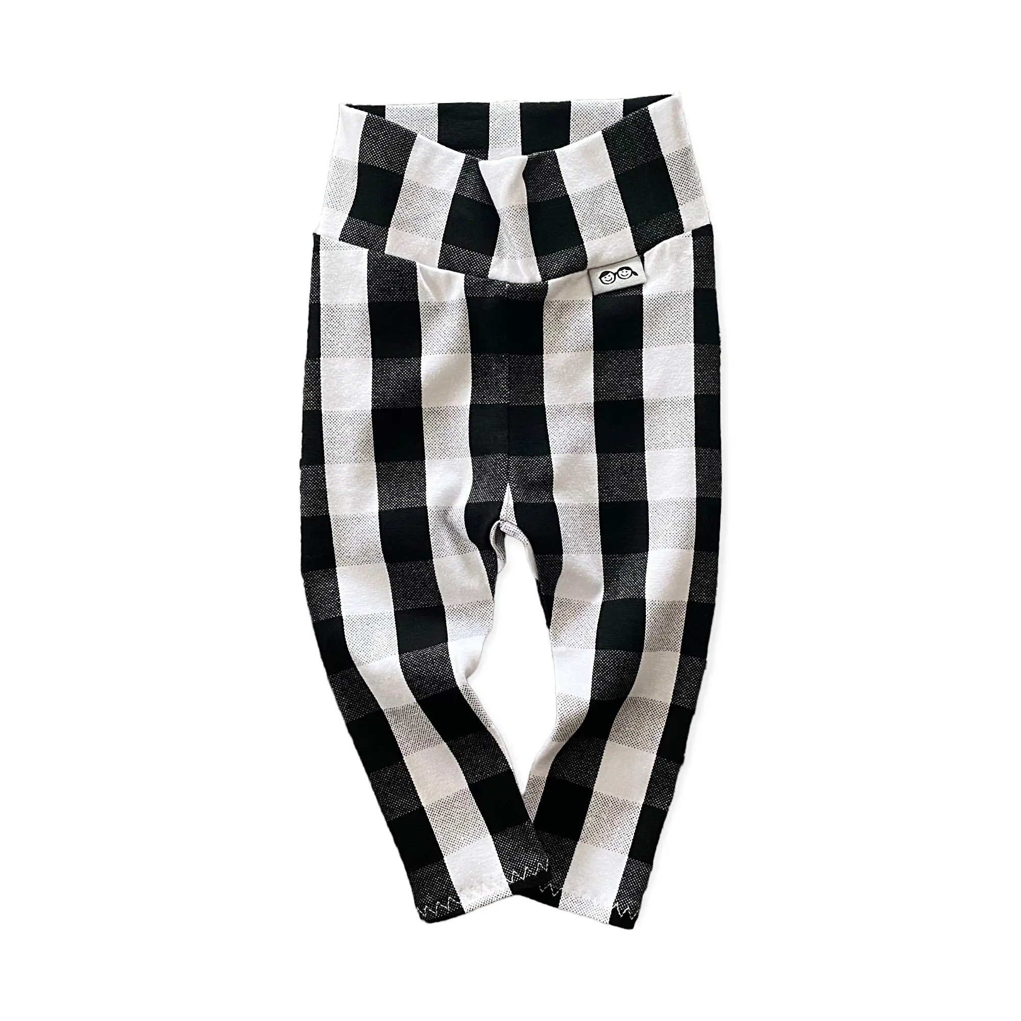 Black and White Plaid Dudis Lounge Set