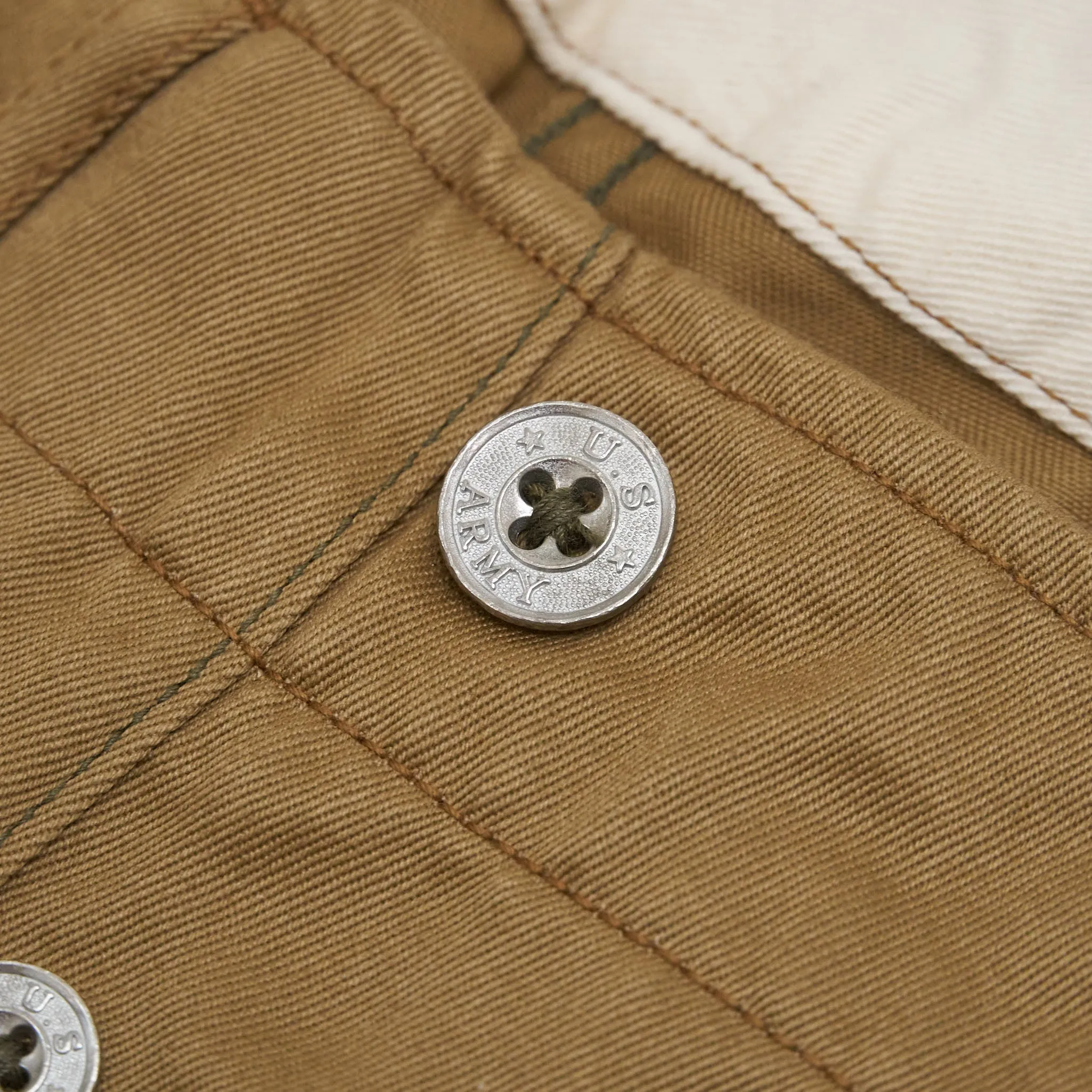 Black Sign Military Chino Trousers