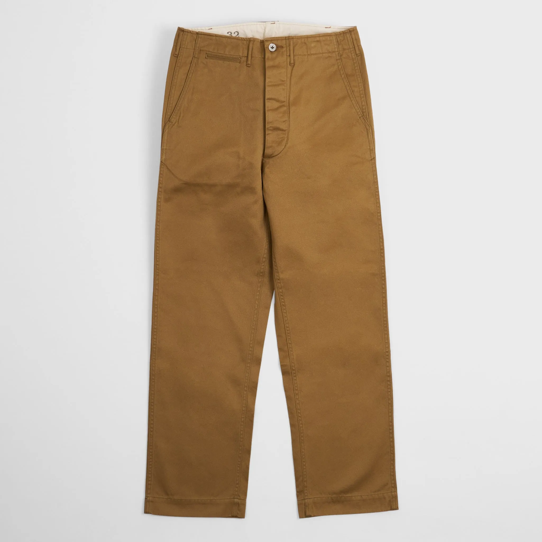 Black Sign Military Chino Trousers