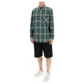 CHECK-PRINT BUTTON-DOWN SHIRT