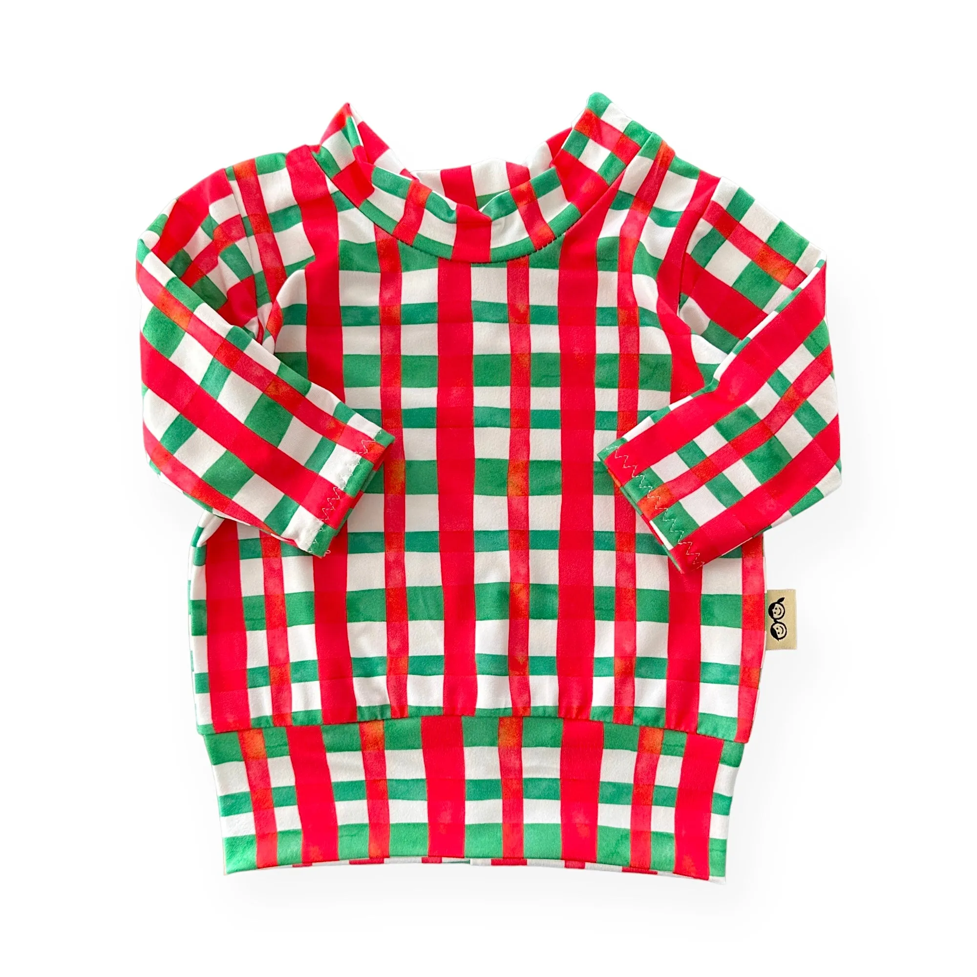 Christmas Gingham Lounge Set