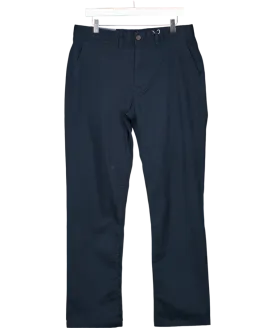 Crew Clothing Blue Straight Chino W34