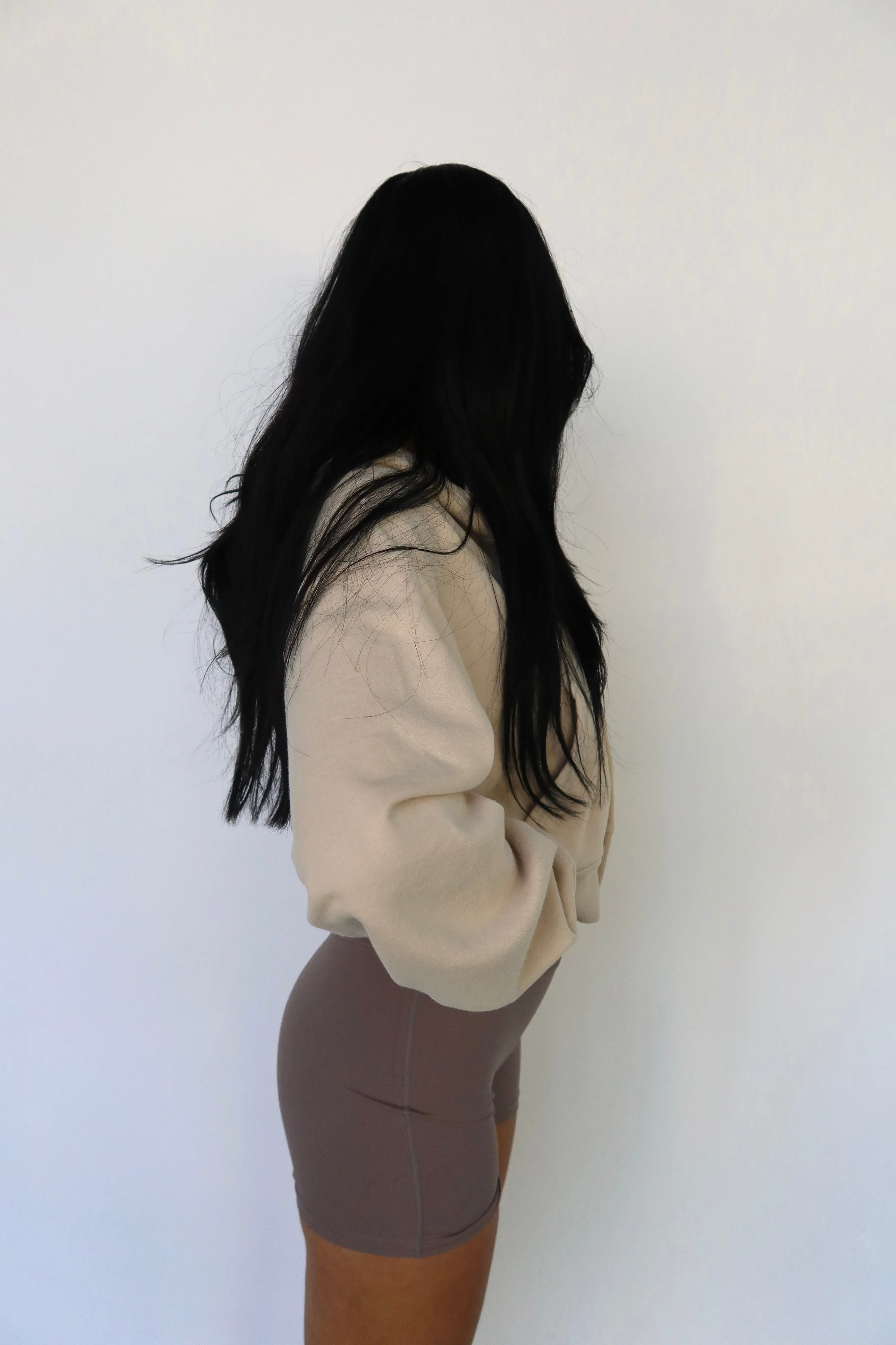 Cropped Zip Up- Final Sale