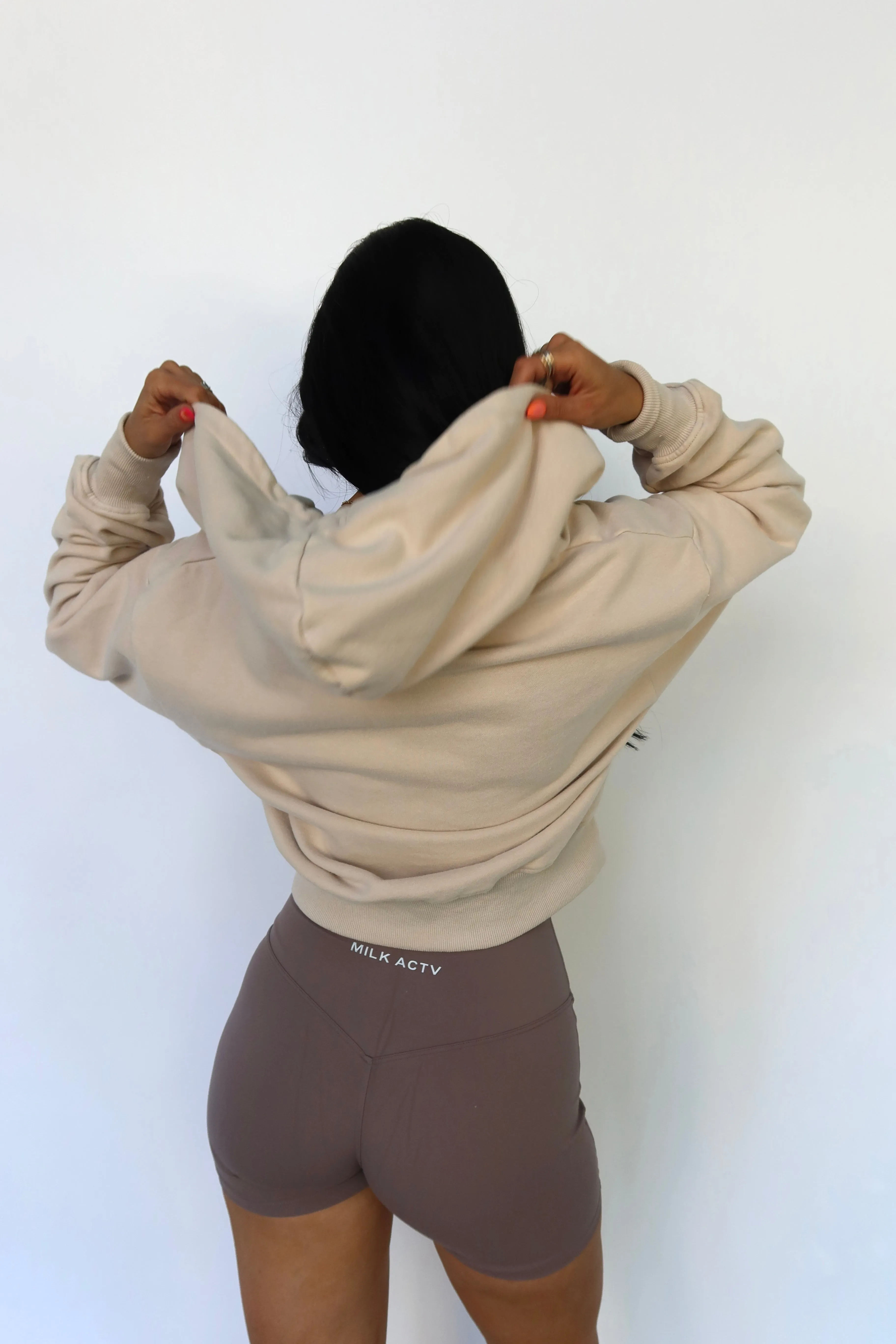 Cropped Zip Up- Final Sale