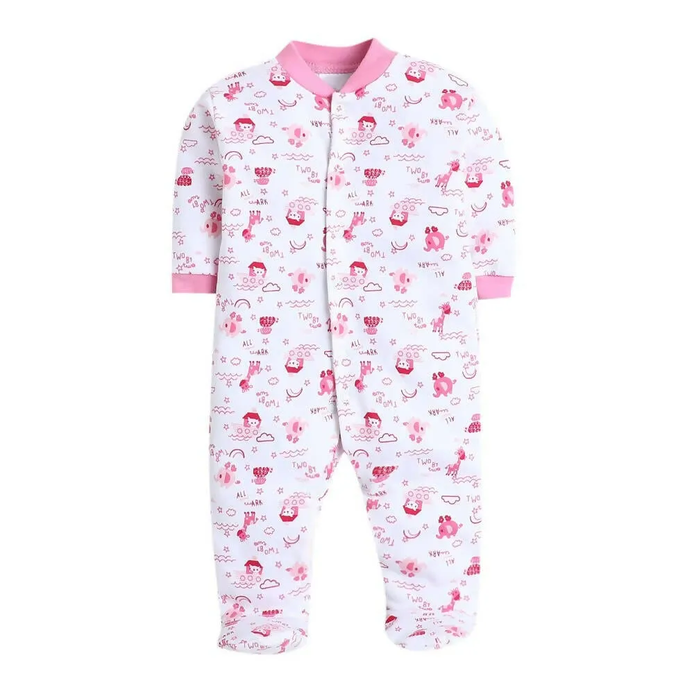 Daddy - G Rompers/Sleepsuits/Jumpsuit /Night Suits for New Born Babies - Pink