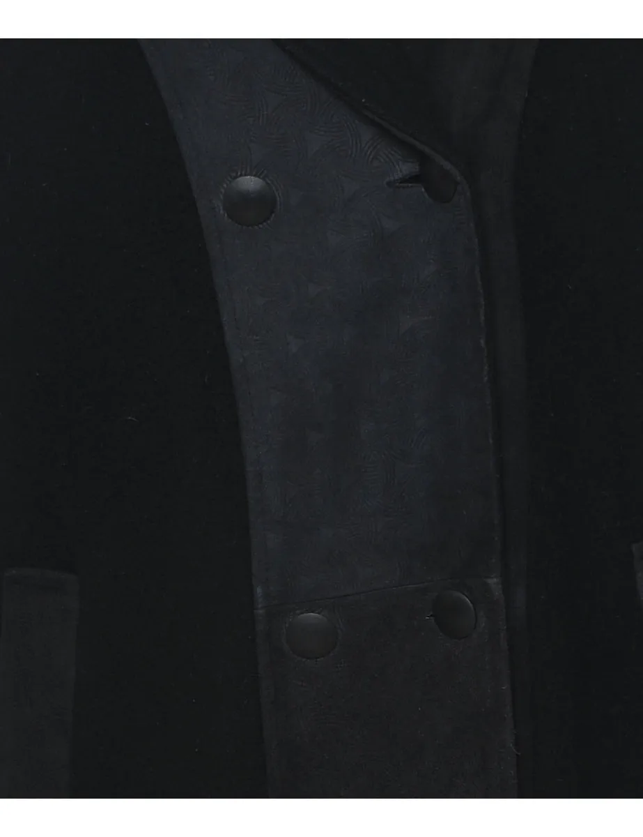 Double Breasted Trench Coat - L