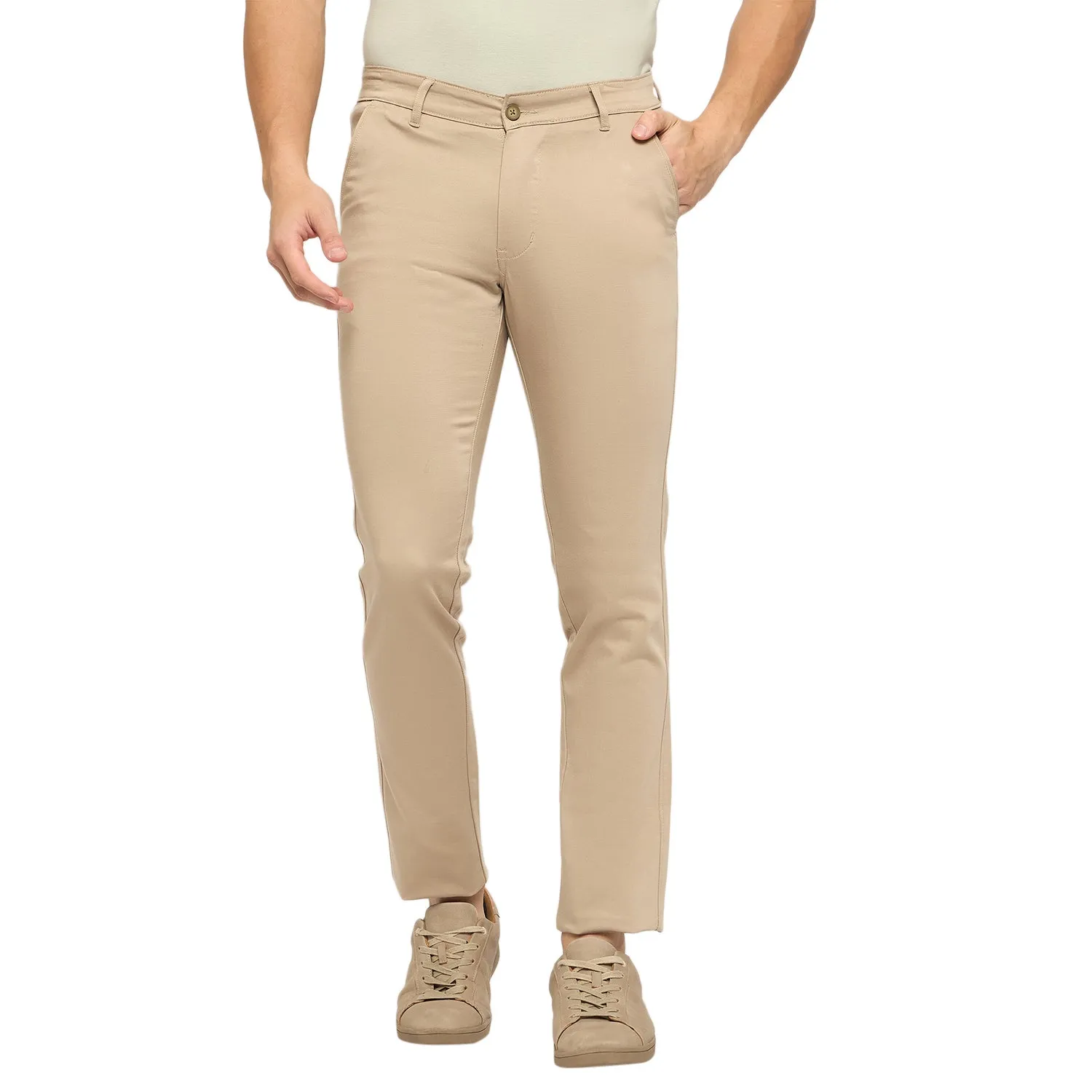 Duke Stardust Men Flatfront Narrowfit Chinos Trousers (SDT4591)