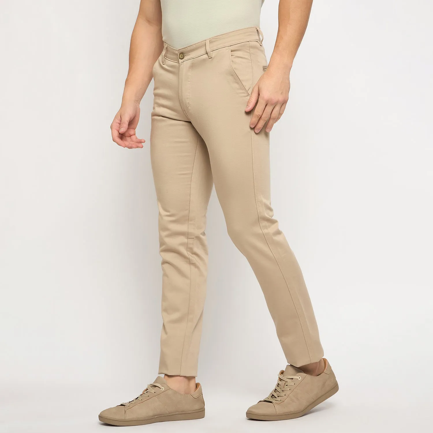 Duke Stardust Men Flatfront Narrowfit Chinos Trousers (SDT4591)