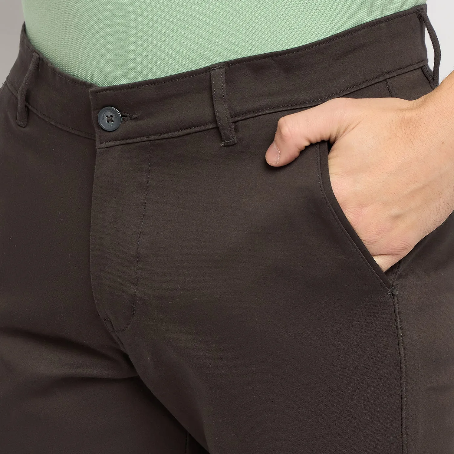 Duke Stardust Men Flatfront Narrowfit Chinos Trousers (SDT4591)