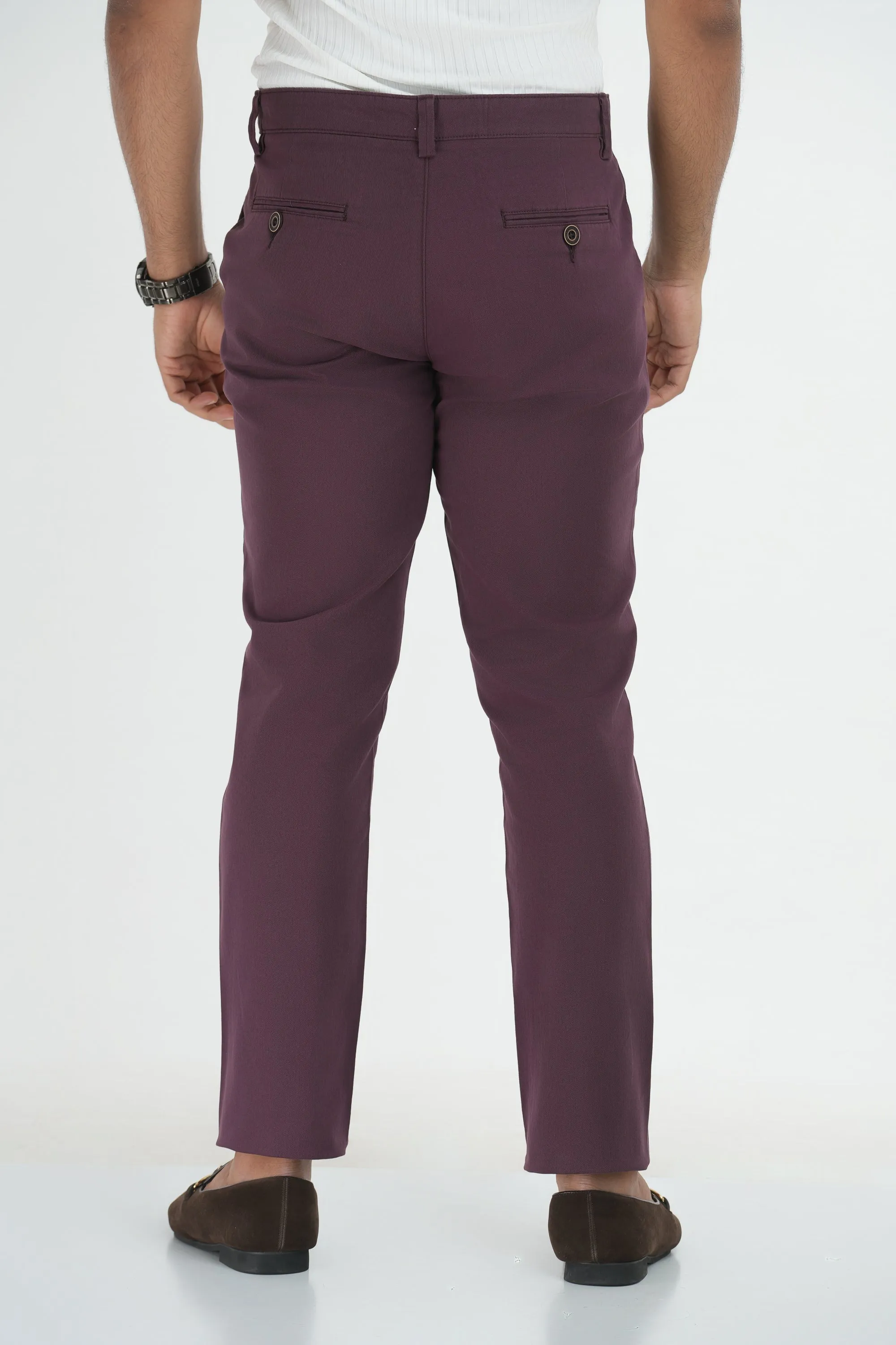 Essential Chinos - Slim Fit - Maroon