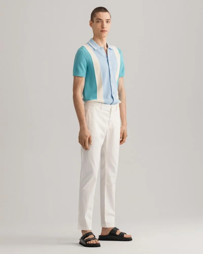Gant Apparel Mens D2. HALLDEN SUNFADED CHINOS 108/CAULK WHITE