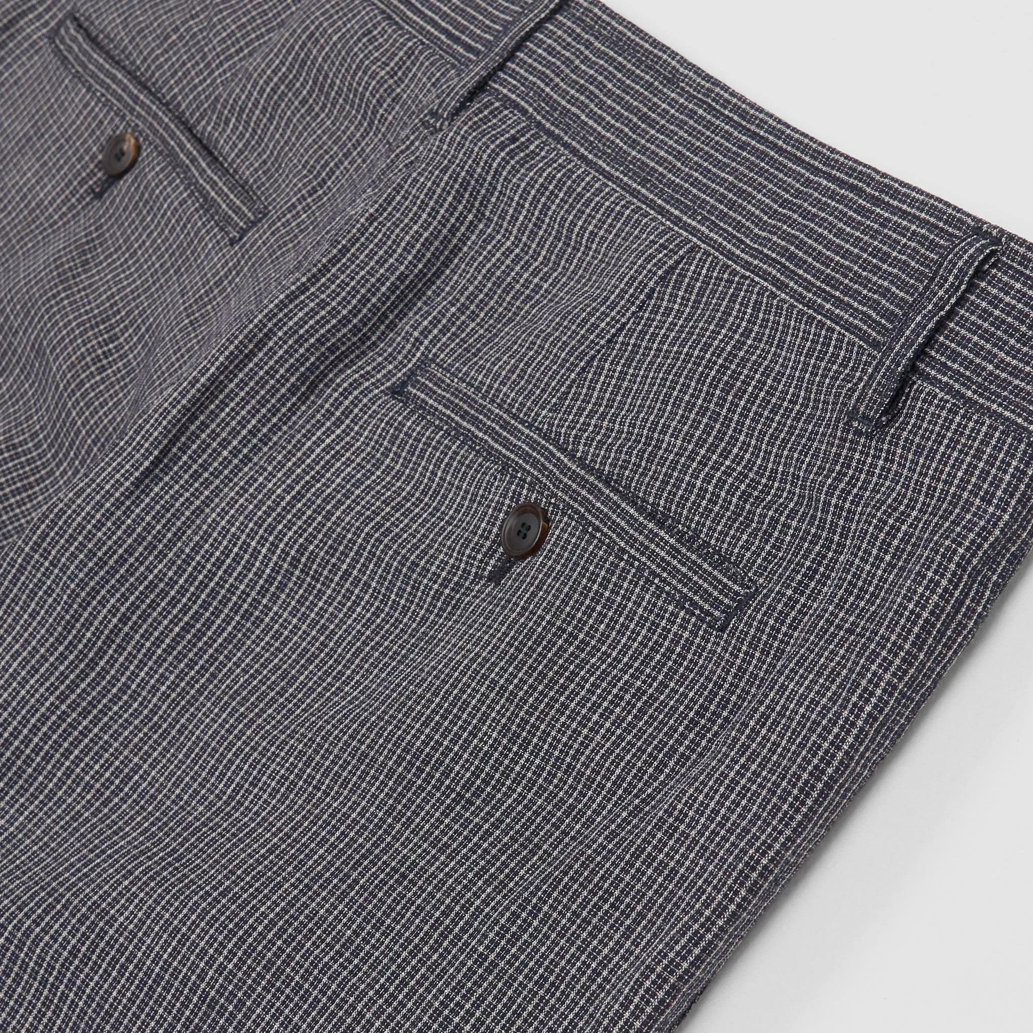 Hansen Dark Linen Pant