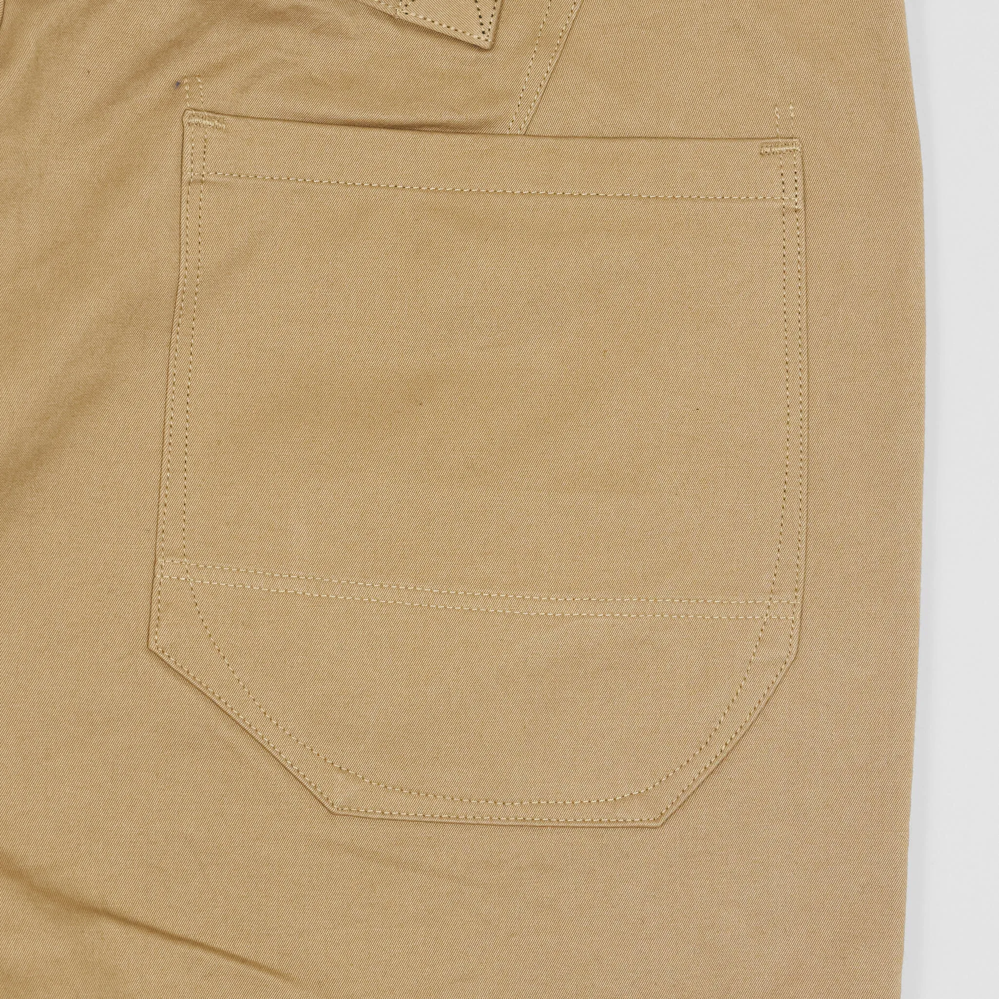 Junya Watanabe Man Cinch Back Loose Fitting Work Chino