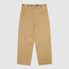 Junya Watanabe Man Cinch Back Loose Fitting Work Chino