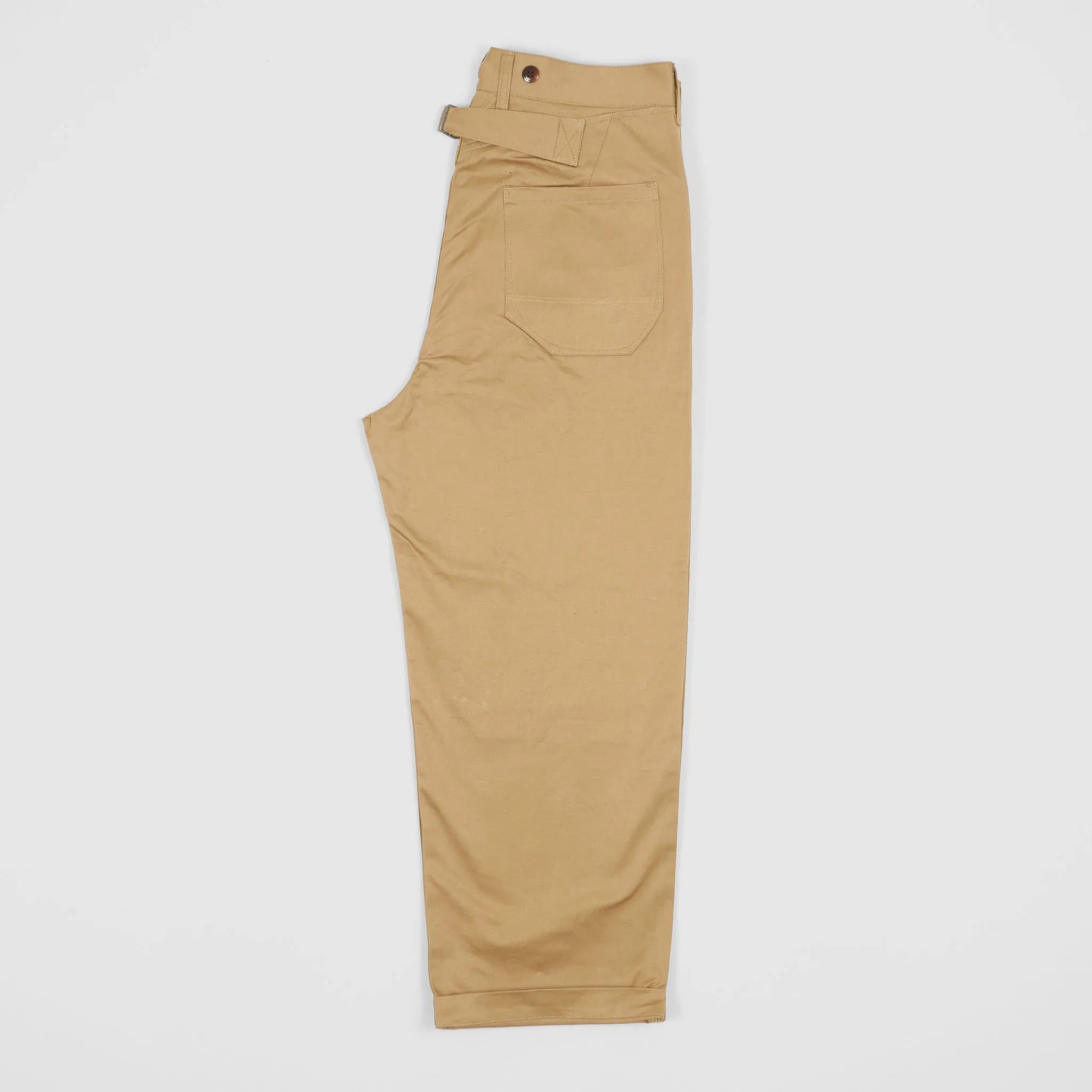Junya Watanabe Man Cinch Back Loose Fitting Work Chino