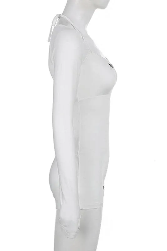 JY213 Squareneck Long Sleeve Rompers