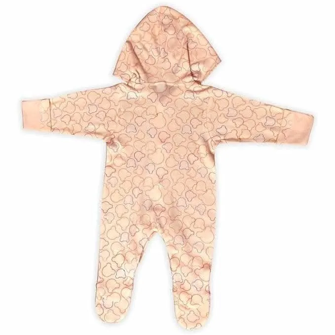 KIDS & BEBS® New Born Baby Romper baby suits for baby boy and baby girls ( peach , 0 - 3 months )