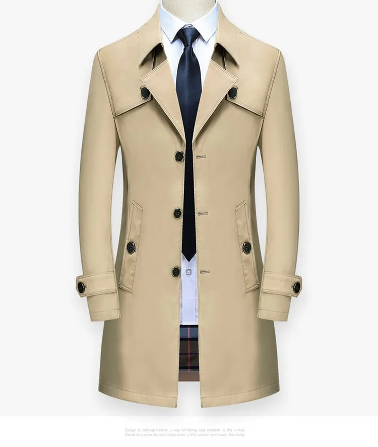 Long Trench Fashion Coats
