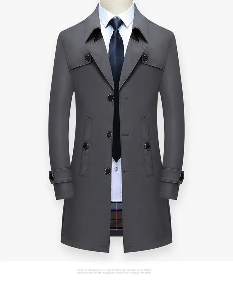 Long Trench Fashion Coats