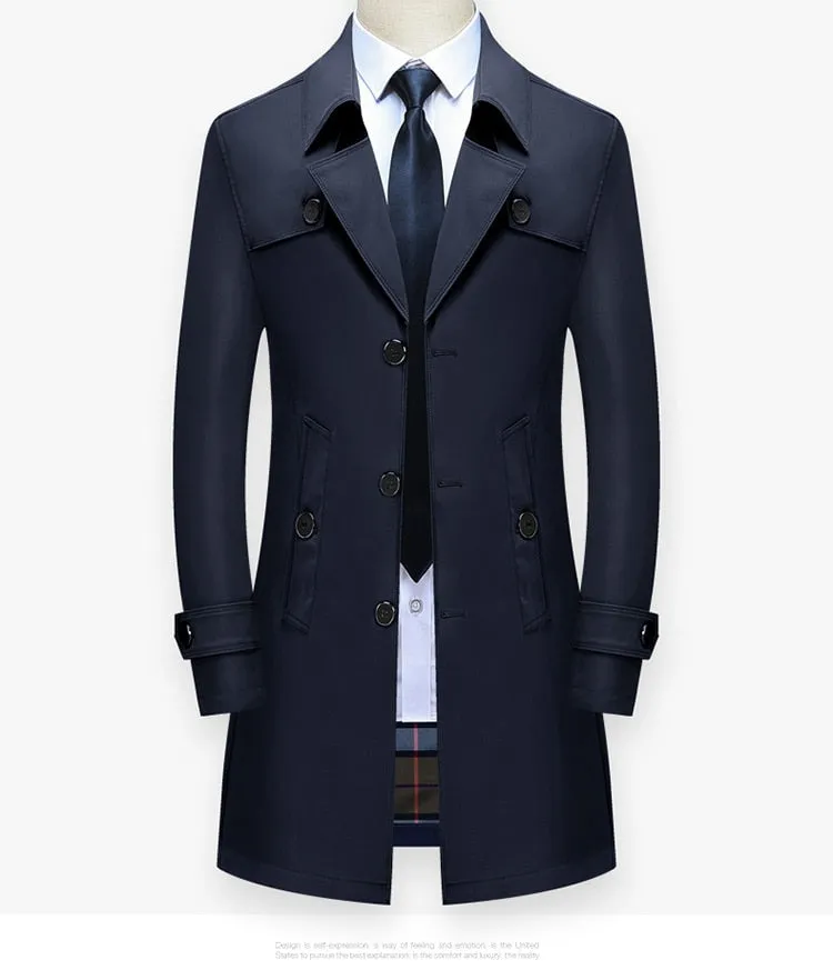Long Trench Fashion Coats