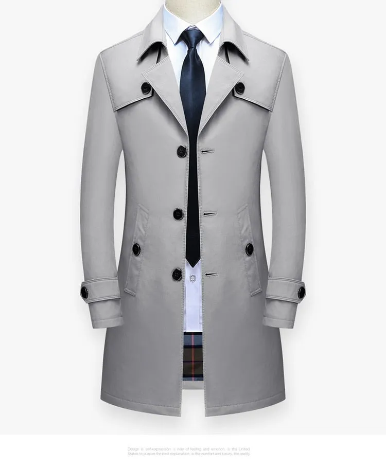Long Trench Fashion Coats