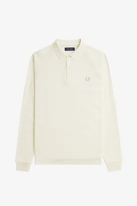 L/S RIB DETAIL POLO SHIRT
