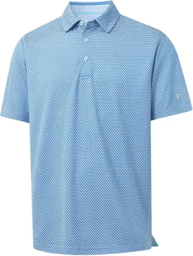 M MAELREG Golf Shirts for Men Moisture Wicking Jacquard Breathable Performance Dry Fit Collared Mens Polo Shirts Short Sleeve