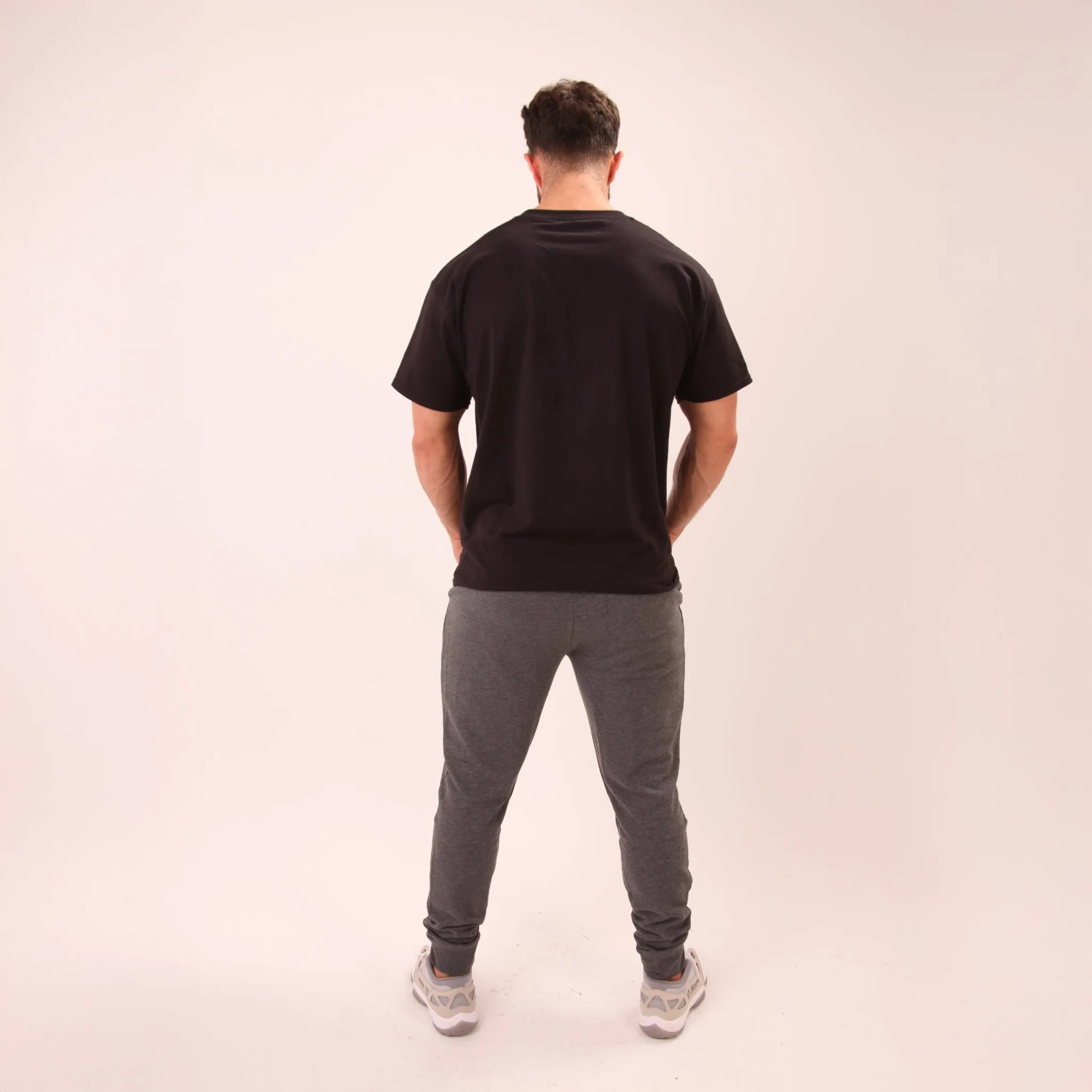 Mens Athletic Fit Sweat Pants - UNIFY Grey Sweat Pants - U1 Mens Joggers