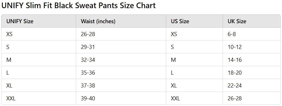 Mens Athletic Fit Sweat Pants - UNIFY Grey Sweat Pants - U1 Mens Joggers