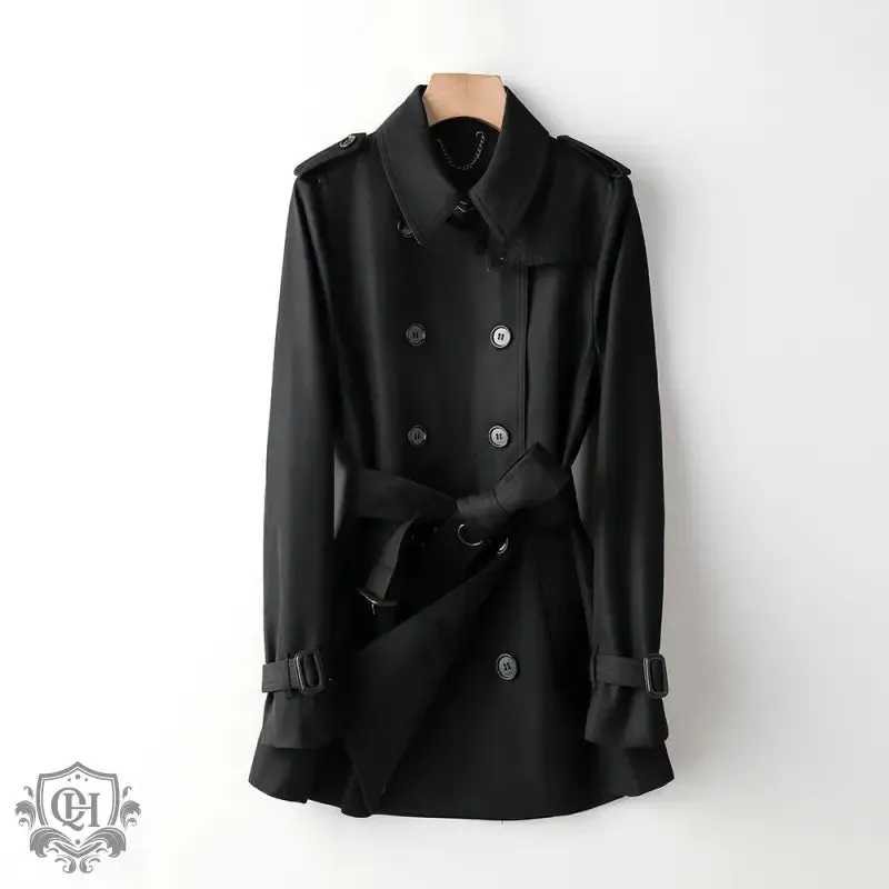 Mid Length Cotton Trench Coat