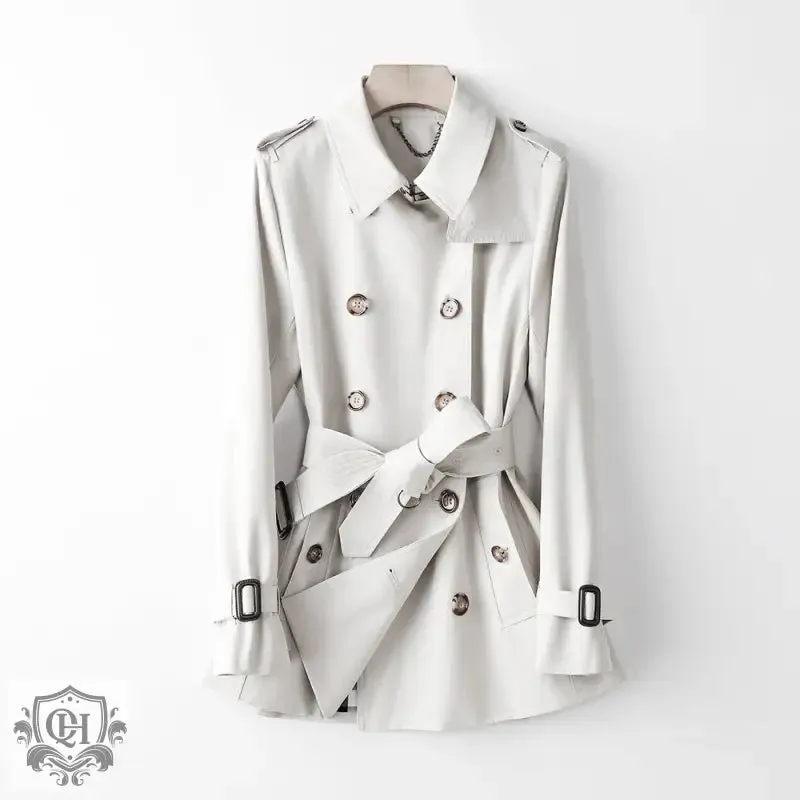 Mid Length Cotton Trench Coat