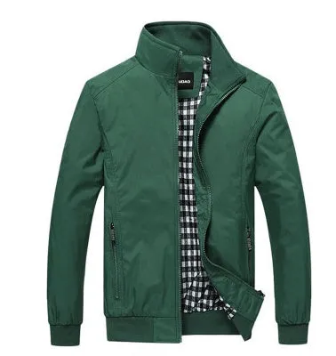 New Jacket Men Fashion Casual Loose Mens Jacket Sportswear Bomber Jacket Mens jackets and Coats Plus Size M- 5XL