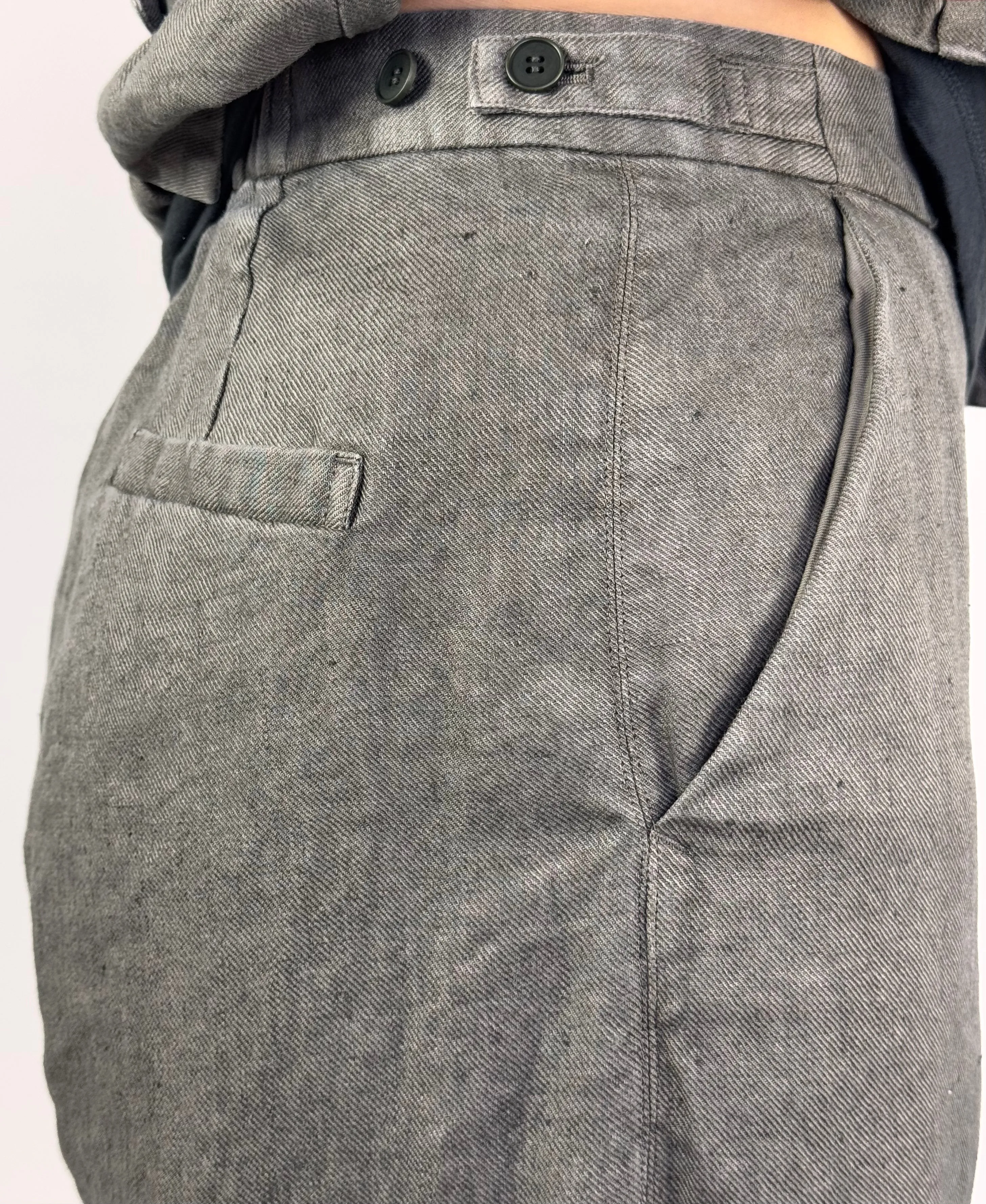 Pas De Calais 8563 Trousers Khaki/Grey