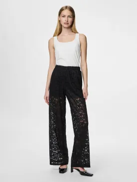 PCFIORA Trousers - Black