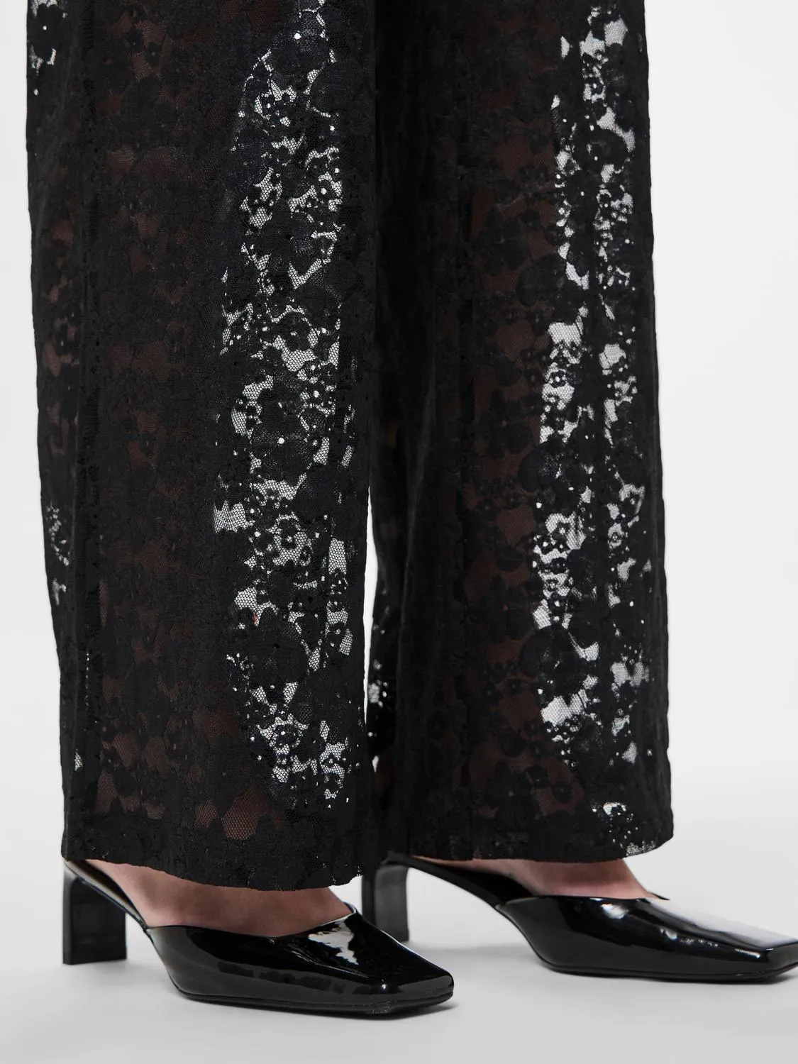PCFIORA Trousers - Black