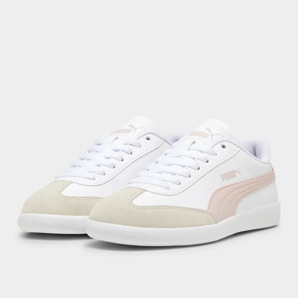 Puma  Women's 9-T Sneaker White/pink _ 182215 _ White