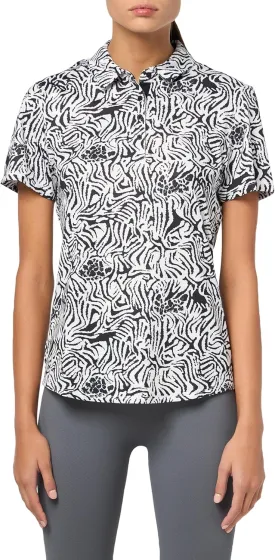 PUMA Women's Cloudspun Zebra Ss Polo