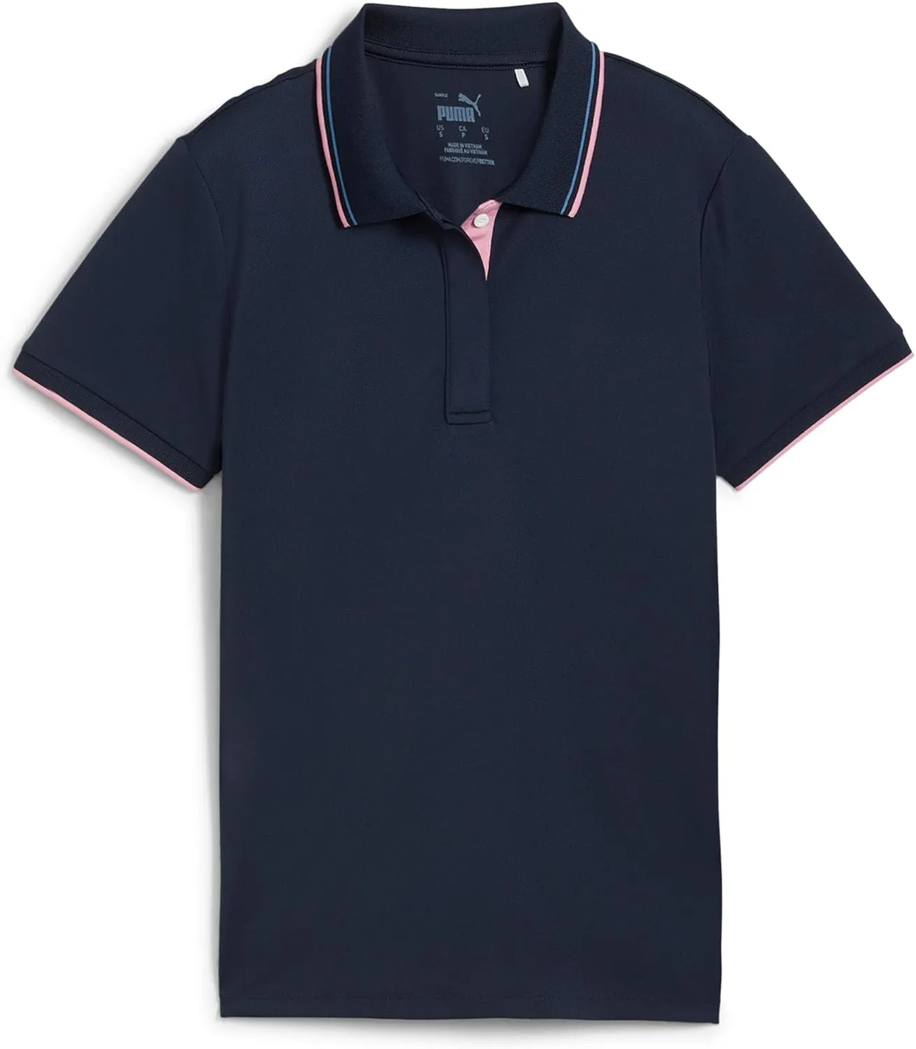 PUMA Women's Pique Tipped Ss Polo