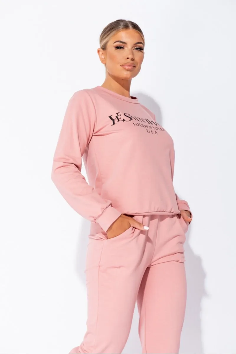 Rose Ye Saint West Jogger Set