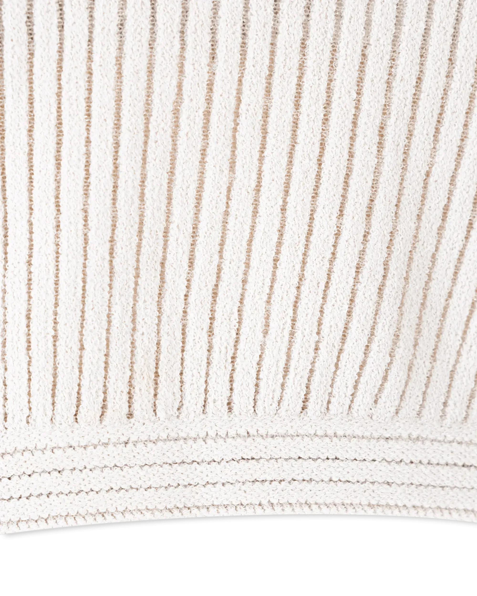 Semi-Sheer Turtleneck Crop Top