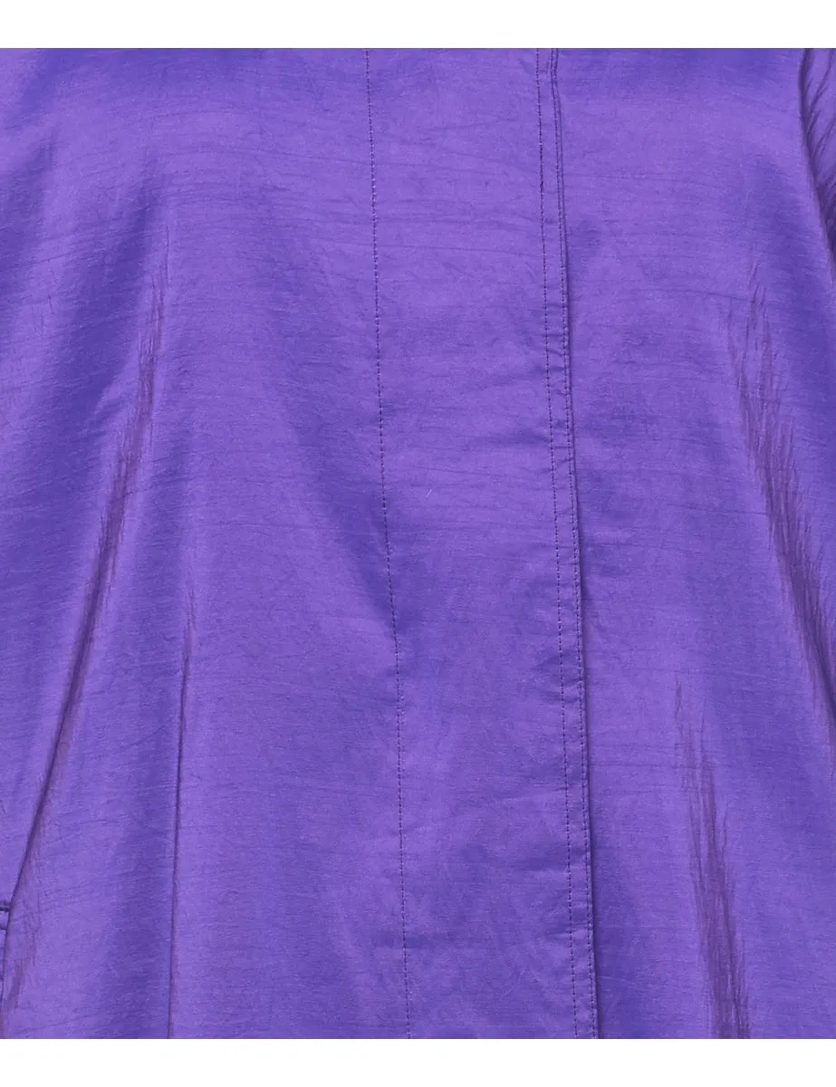 Single Breasted Trench Coat - M