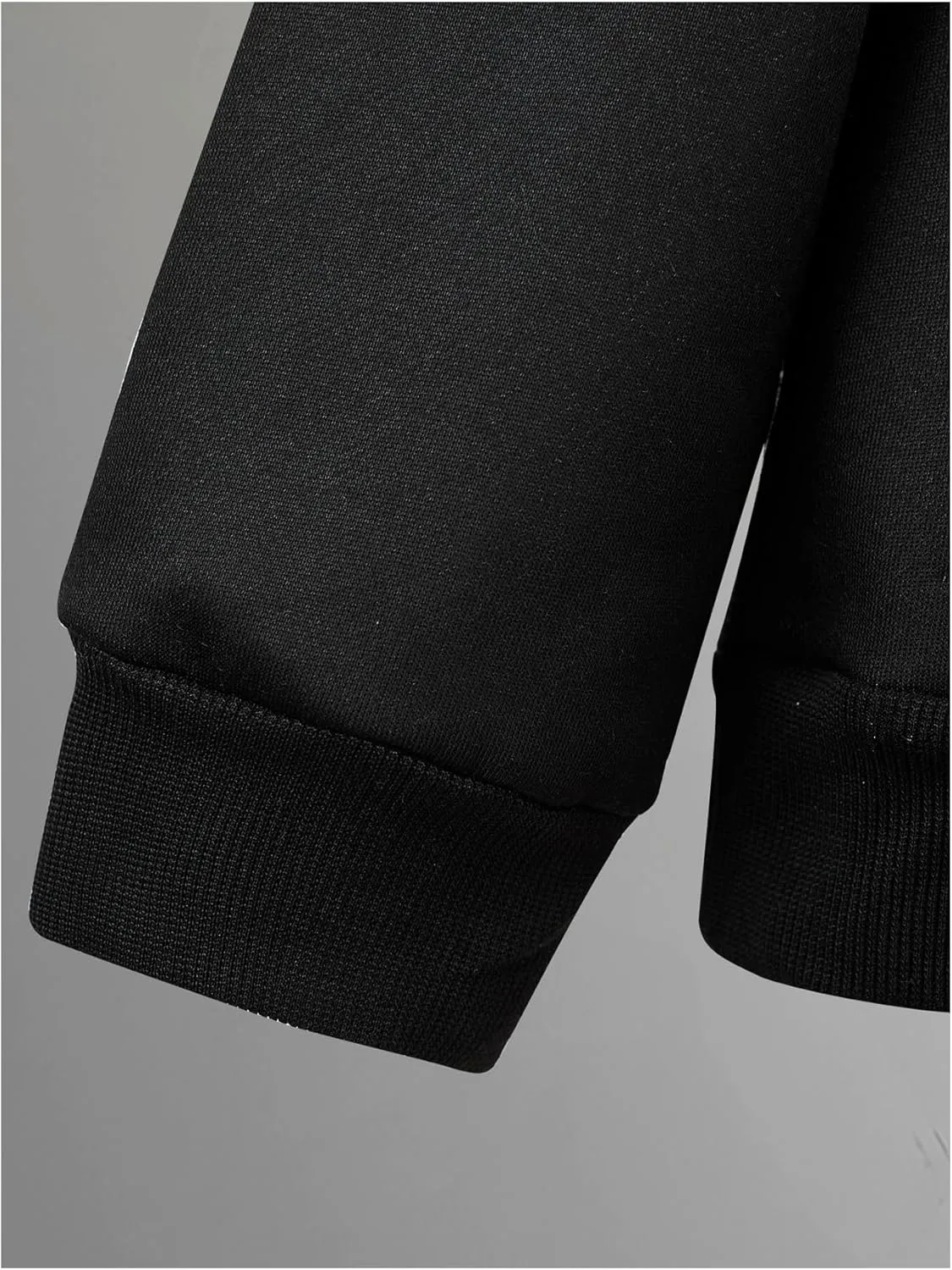 SOLY HUX Men's Color Block Hoodies Letter Graphic Drawstring Long Sleeve Pullover Sweatshirt
