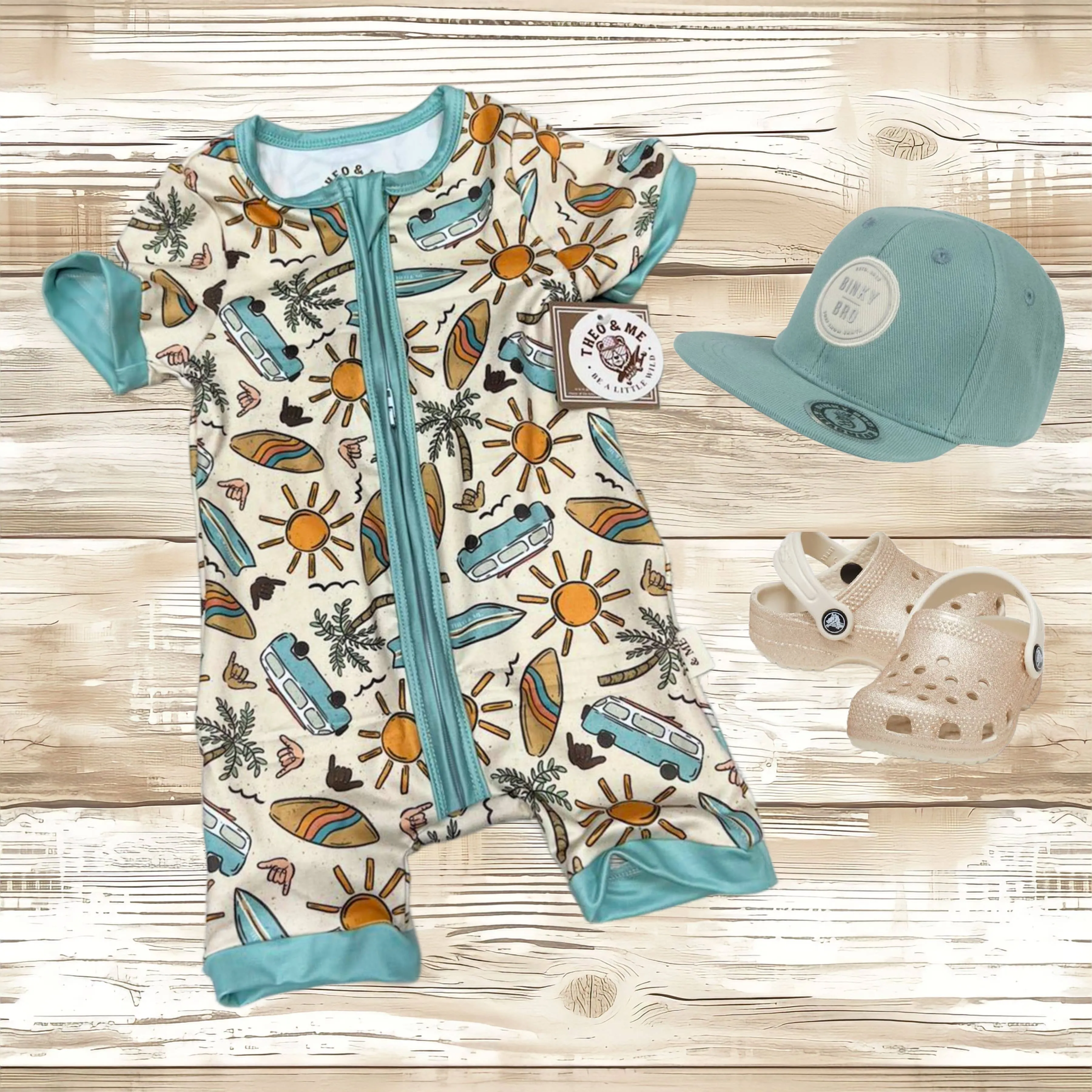 Surf Board Summer Shorties Sleepers