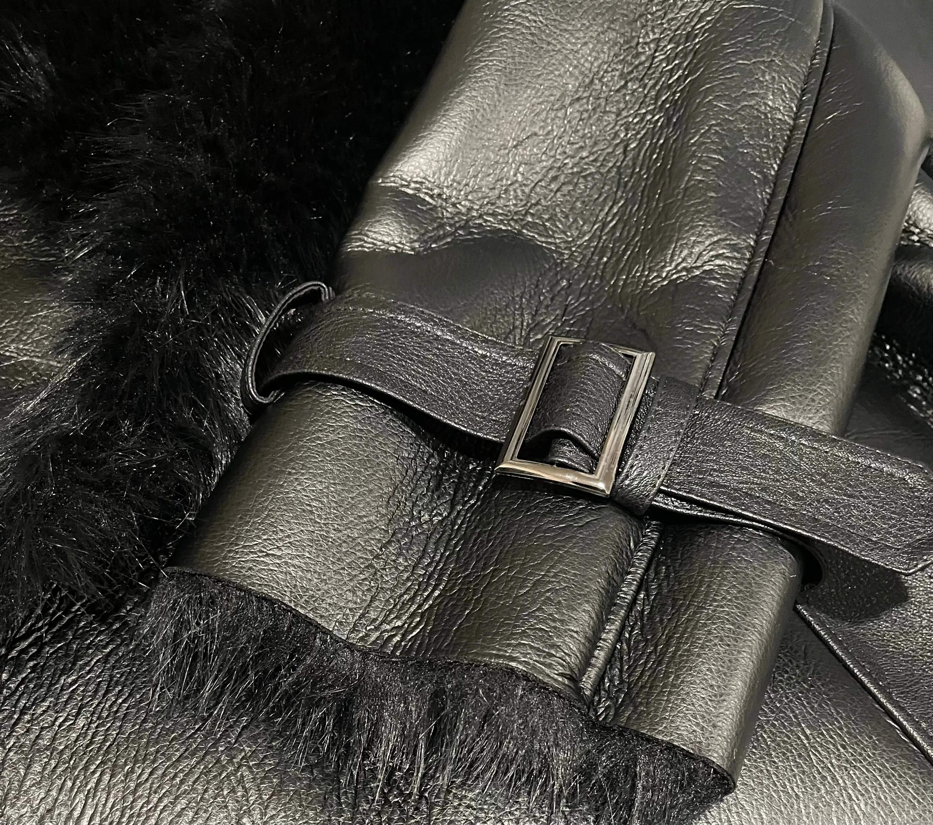 The City Vegan Leather Trench Coat PRE ORDER