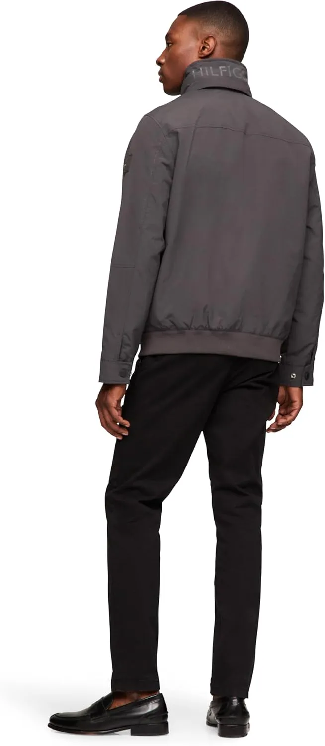 Tommy Hilfiger Men's Lightweight Waterproof Regatta Bomber Jacket