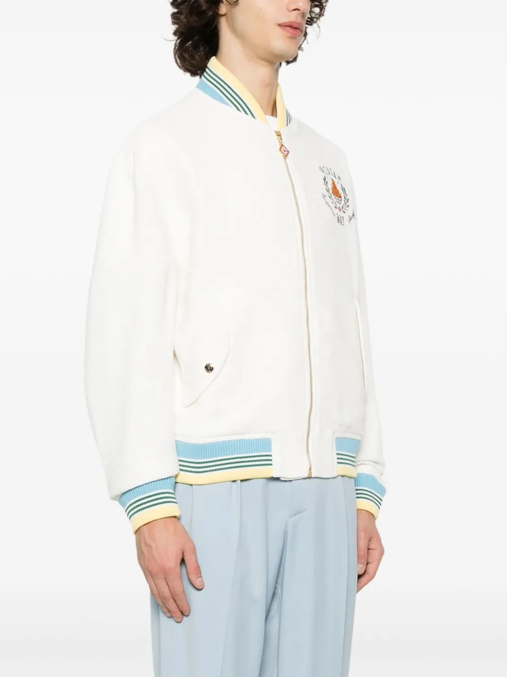 Trophy Orange bomber jacket