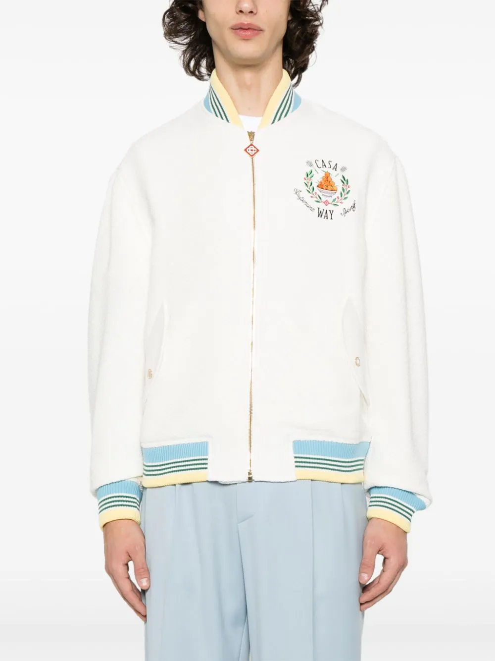 Trophy Orange bomber jacket