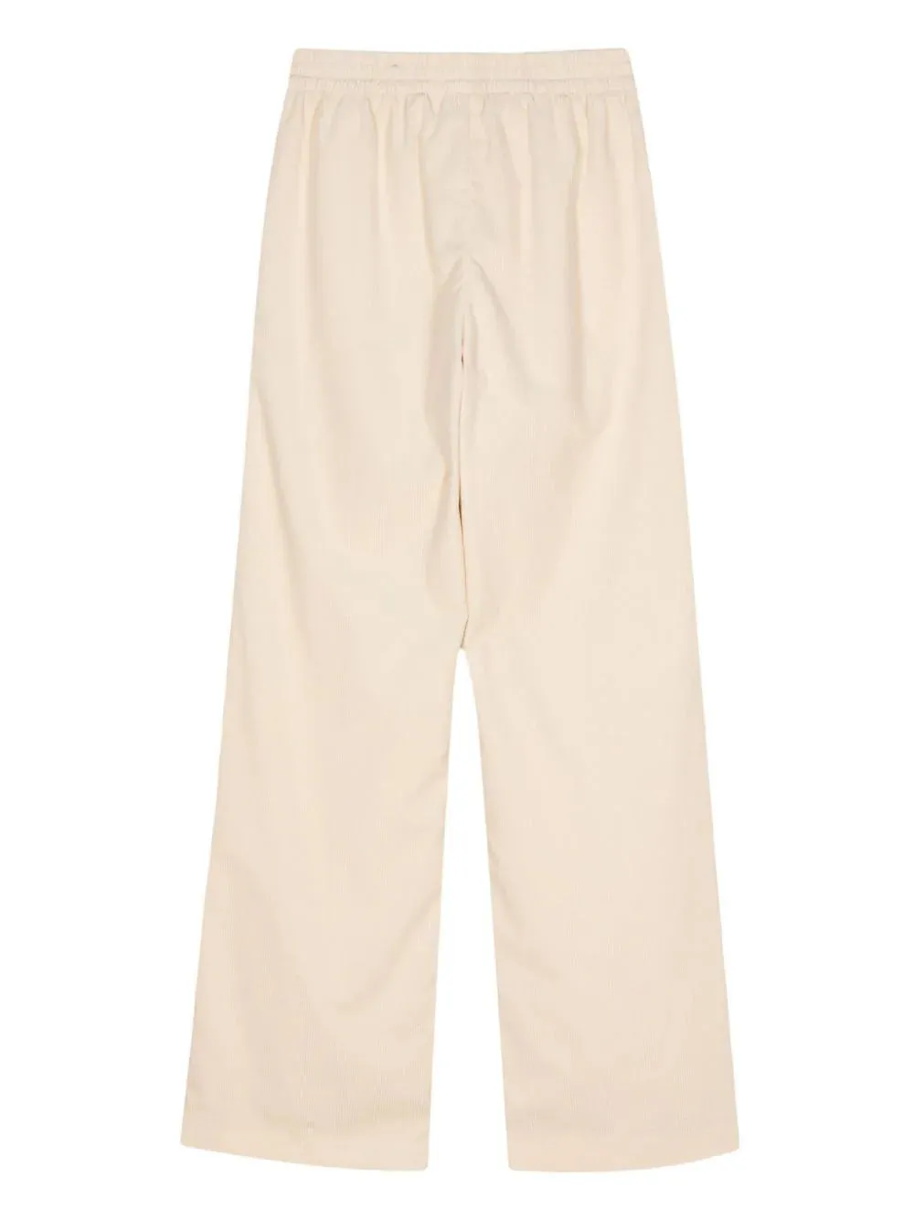 wide-leg corduroy trousers